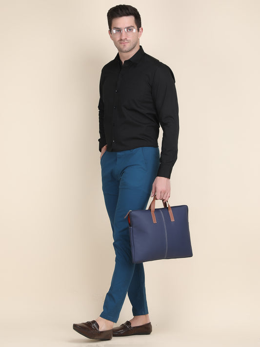 Dobby Solid Slim Fit Formal Shirt