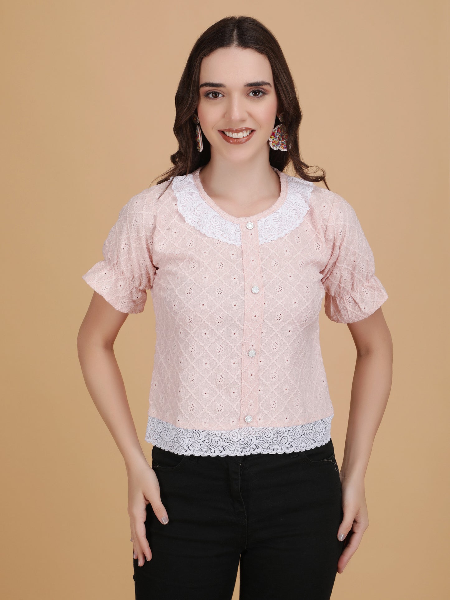 Peter Pan Collar Top