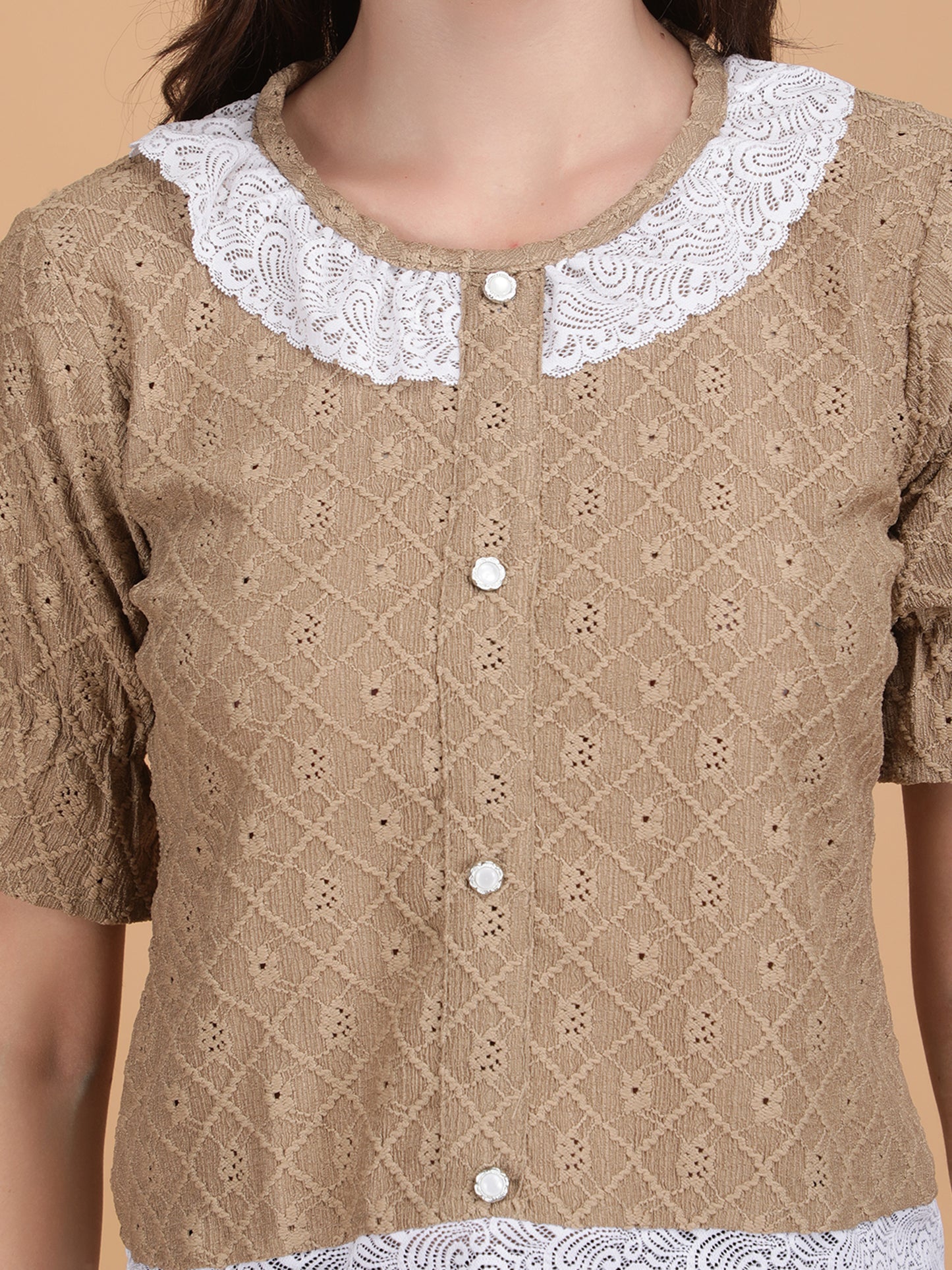 Peter Pan Collar Top