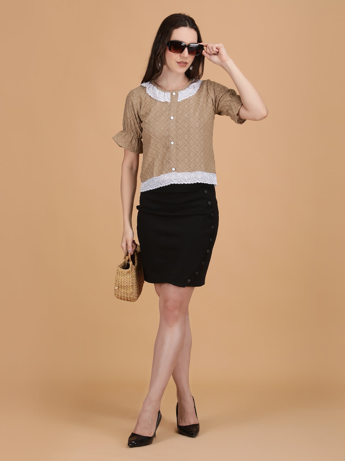 Peter Pan Collar Top