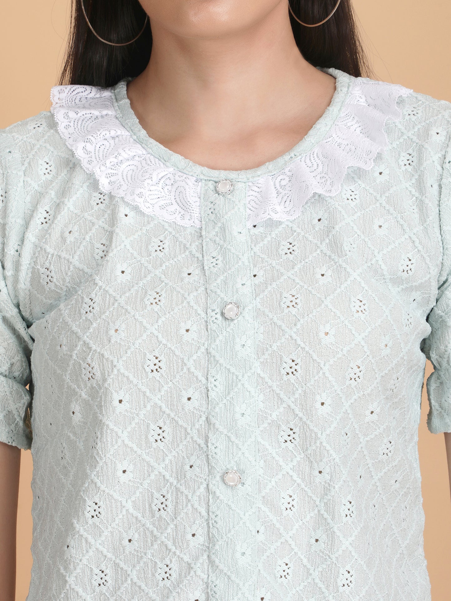 Peter Pan Collar Top