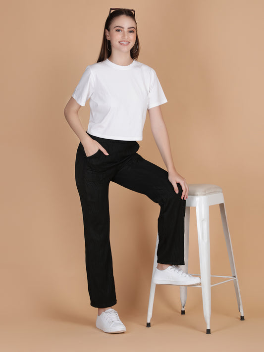 Plain Round Neck T-shirt